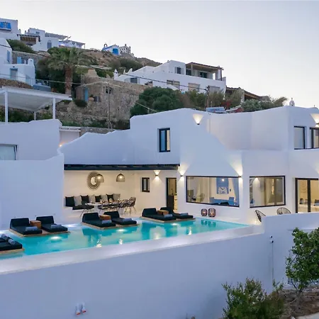 Villa Lkm 5 Bedrooms Black Royal I Mykonos Psarou
